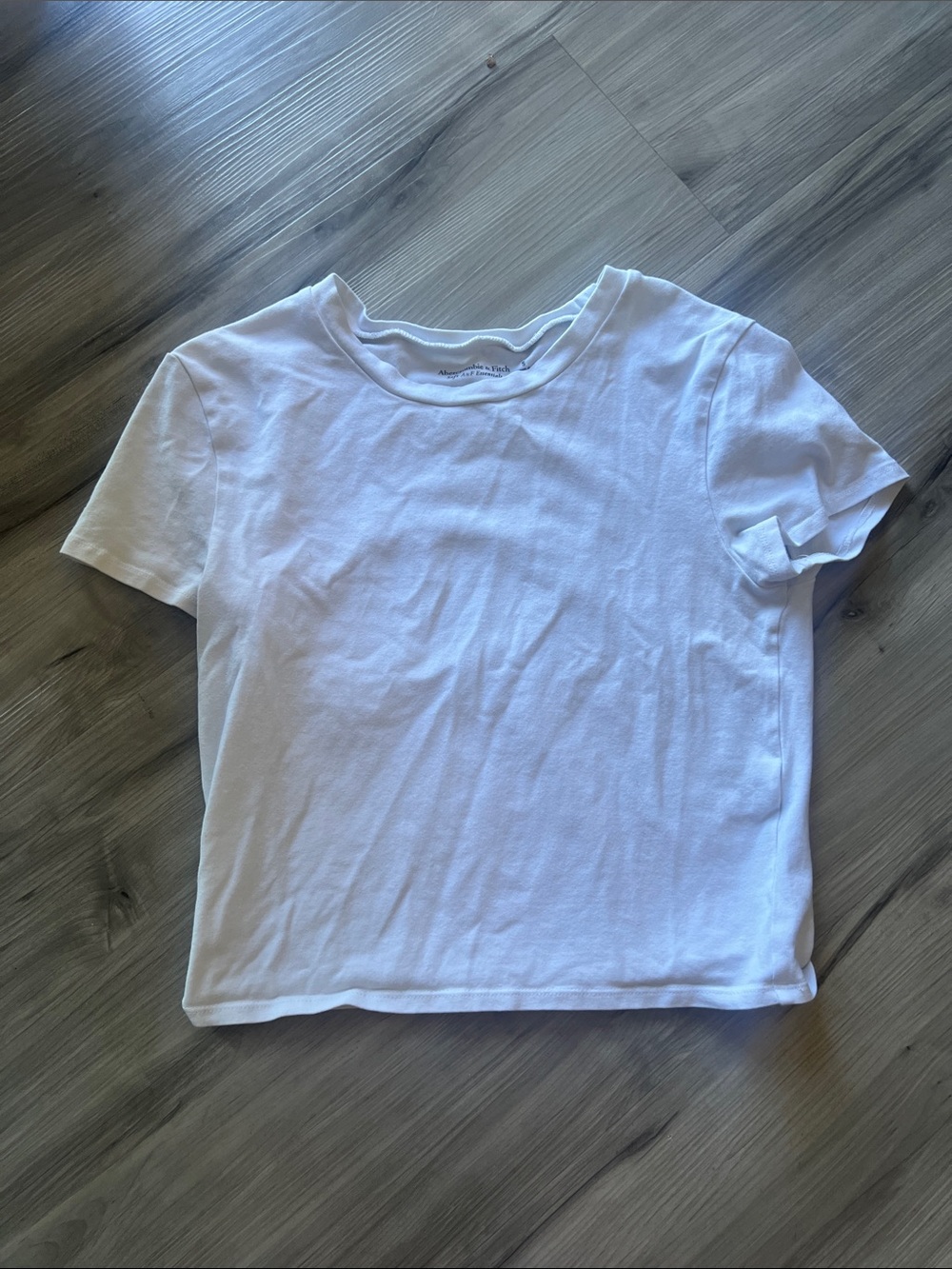 Abercrombie Soft Classic White Tee - White